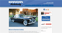 Desktop Screenshot of downtownautobody.com